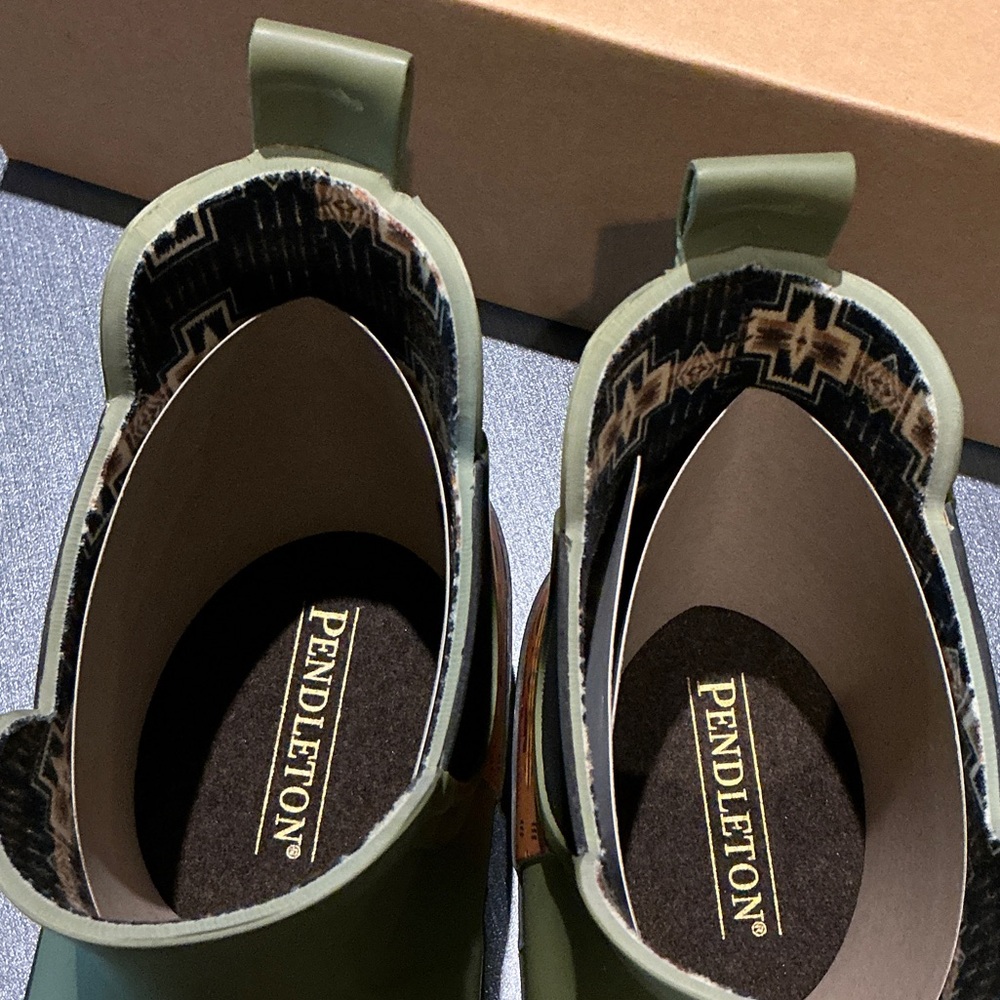 Pendleton Ankle Rain Boots - Picture 4 of 8